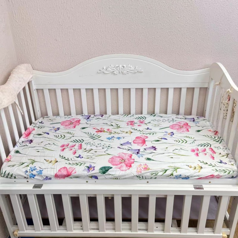 Crib Bedspread Manufacturer - Organic Cotton Fitted