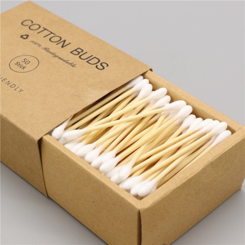 Cotton Buds Factory - 200pcs Bamboo Stick Makeup