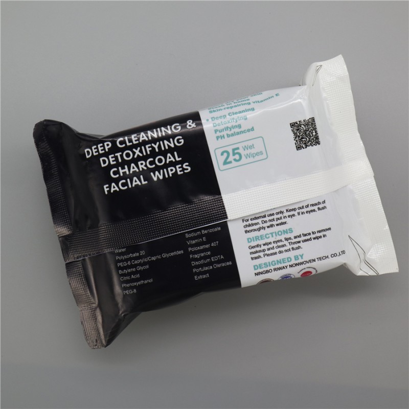 Makeup Remover Wipes Factory - Bamboo Charcoal Facial