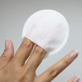 Finger Cotton Pads Factory - Peeling Pink Dots