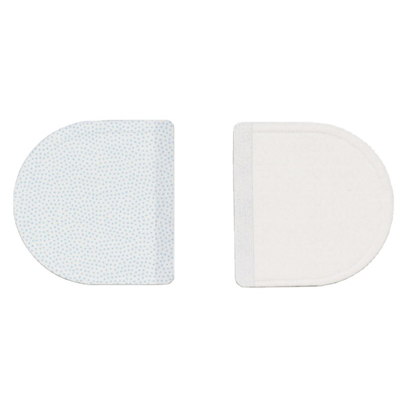 Finger Cotton Pads Factory - Peeling Design Pink Dots Reusable