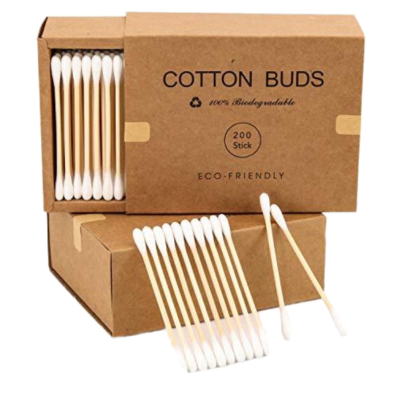 Cotton Buds Supplier - 200pcs Bamboo Stick