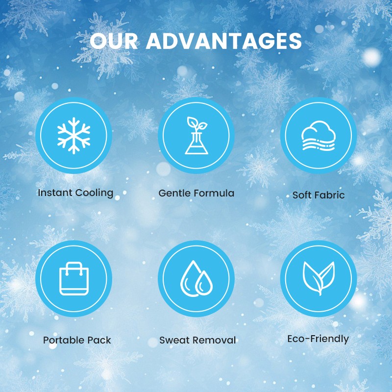 Cooling Wipes Factory - Face Body Refreshing