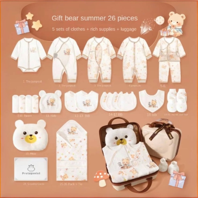 Baby Clothing Set Supplier - Summer Thin 21 Piece
