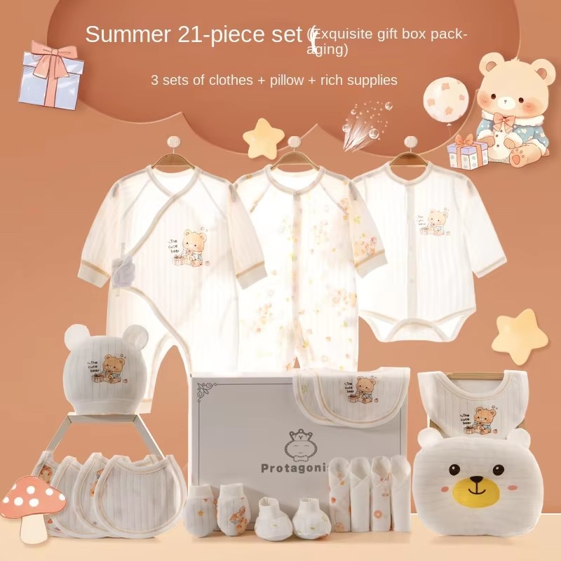 Baby Clothing Set Supplier - Summer Thin 21 Piece