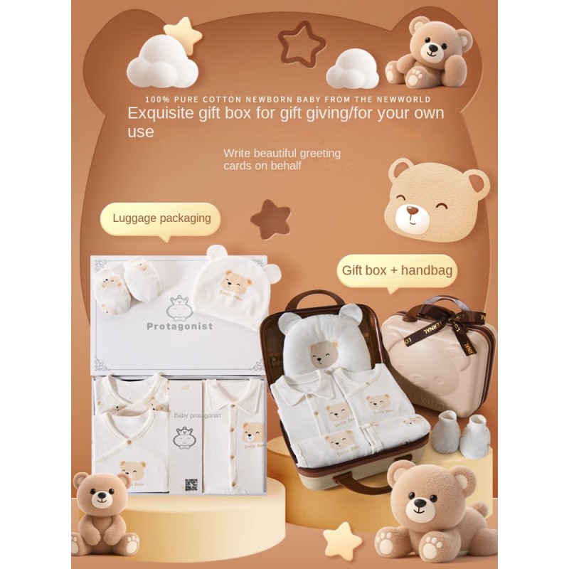 Baby Gift Set Supplier - Smiling Bear PP Cotton