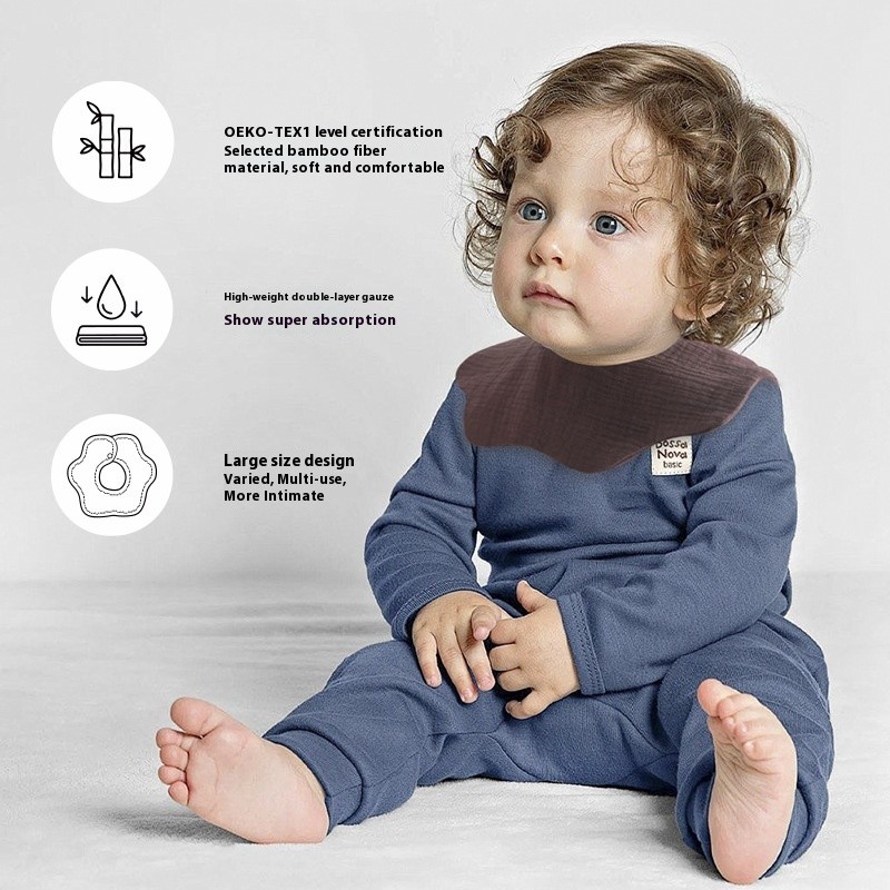 Baby Bib Manufacturer - Organic Muslin Bandana