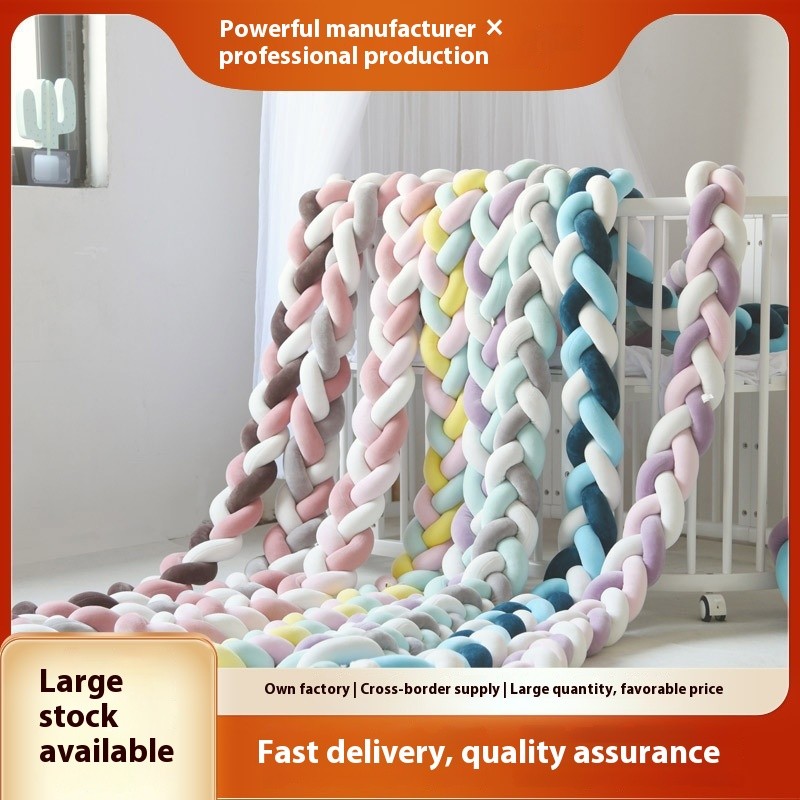 Crib Bumper Manufacturer - Braided Cotton Handwoven