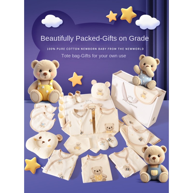 Baby Clothes Set Factory - Three Bear Plush PP