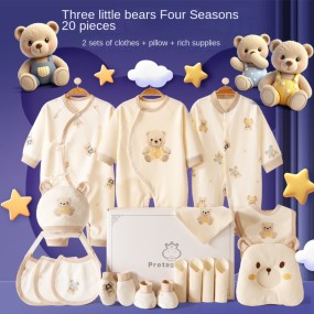 Baby Clothes Set Factory - Three Bear Plush PP