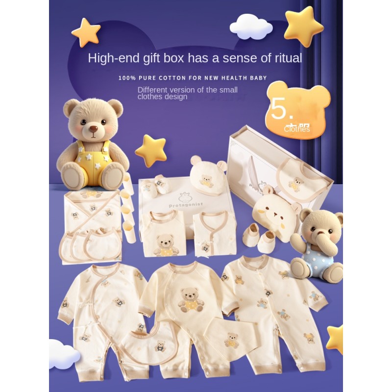 Baby Clothes Set Factory - Three Bear Plush PP