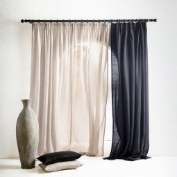 Linen Curtain Supplier - Wholesale Flax Pinch Pleat