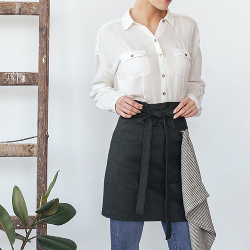 Bib Apron Factory - Customizable French Linen Unisex