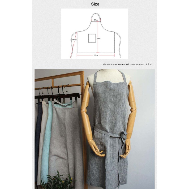 Linen Apron Manufacturer - Cheap Bulk Half Waist