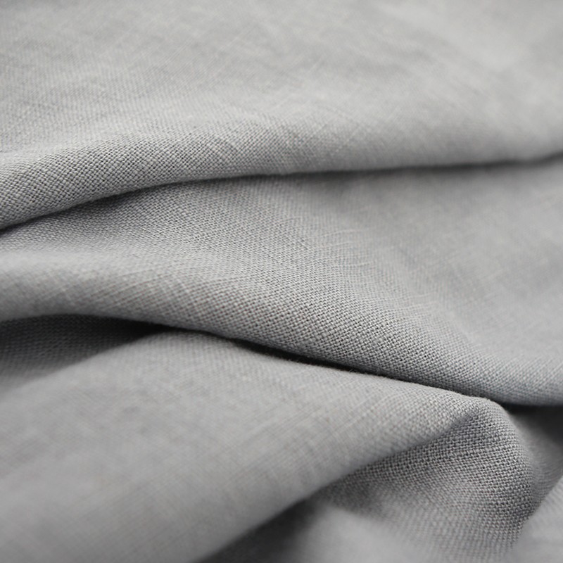 Linen Blanket Supplier - Premium Washed Grey Beach Weighted