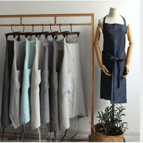 Linen Apron Manufacturer - Cheap Bulk Half Waist