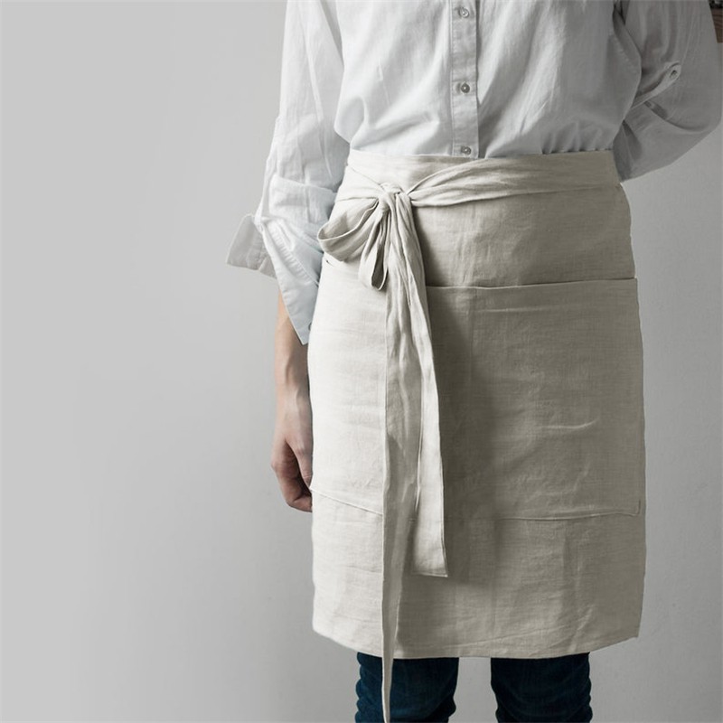 Bib Apron Factory - Customizable French Linen Unisex