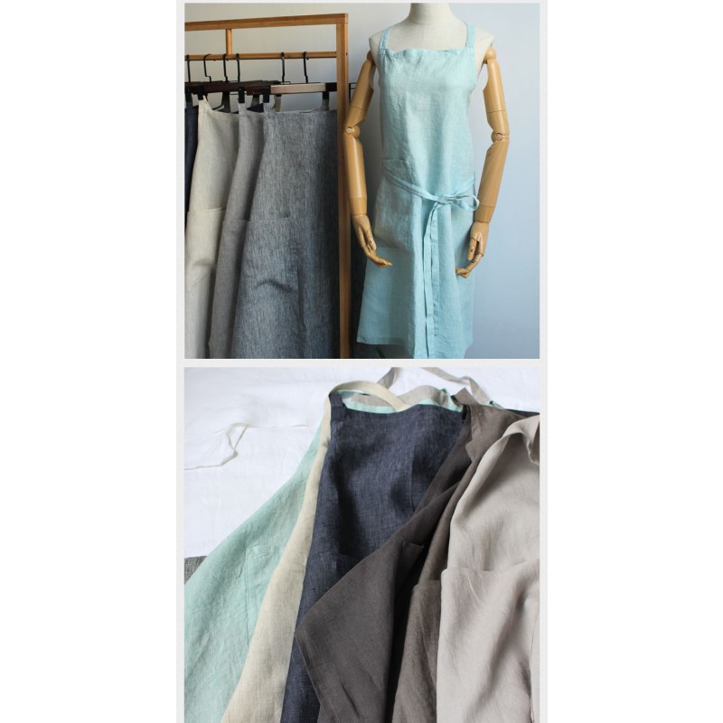 Linen Apron Manufacturer - Cheap Bulk Half Waist