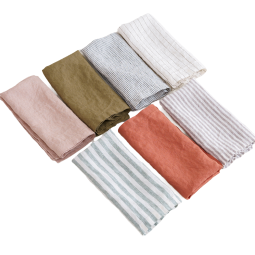 Cloth Napkins Supplier - High Quality Tropical Embroidered