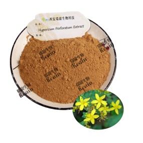 St. John's Wort Extract Hypericum Perforatum Leaf Extract Powder for Health Supplements