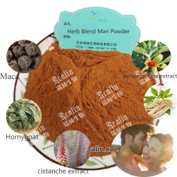 Strong Man Supplement Raw Materials Horny Goat Weed Natural Herbal Blend Men Power Powder