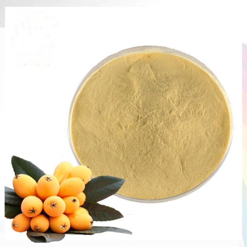 100% Natural Food Grade Loquat Fruit Juice Powder Rich Vitamin Antioxidants Water-Soluble Herbal Extract Drum Bottle Packaging