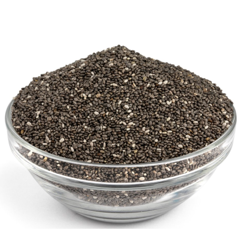 100% Natural Rich in Omega-3 Supports Digestive Health Energy Booster Chia Seed Powder