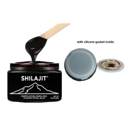 100% Pure Himalayan Fulvic Acid Shilajit Resin Herbal Extract in Bottle Mineral Supplements