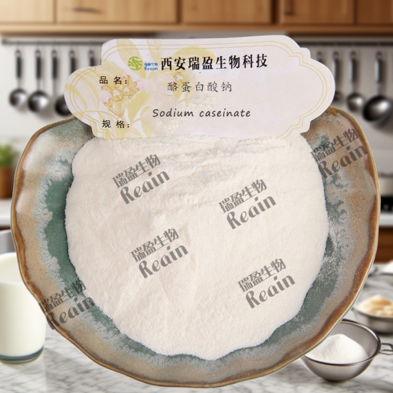 Bulk Casein Sodium CAS 9005-46-3 Sodium Caseinate for Food Additives Emulsifier Thickener