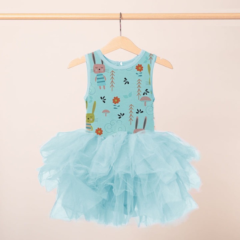 Baby Dress Factory - Sleeveless Backless Tutu