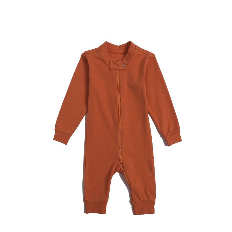Baby Romper Manufacturer - Organic Zipper Footed