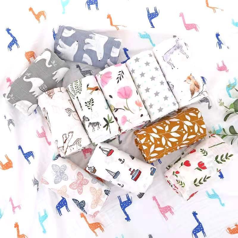 Baby Blanket Supplier - Double Gauze Floral