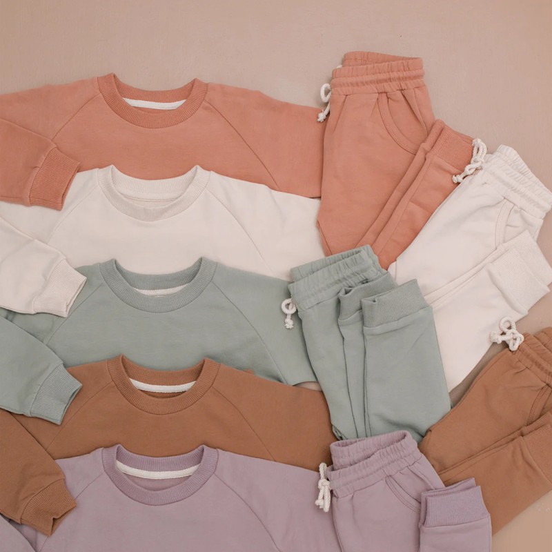 Children Clothing Supplier - Long Sleeve Solid Set