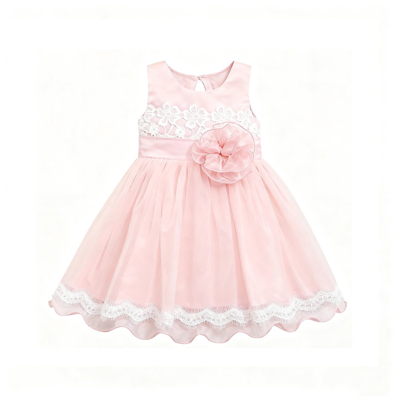 Toddler Dress Factory - Long-sleeved Embroidered