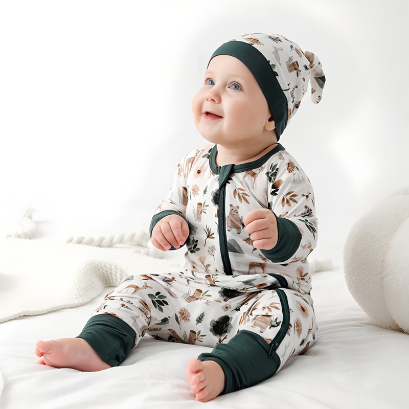 Baby Romper Manufacturer - Knitted Bamboo Spandex
