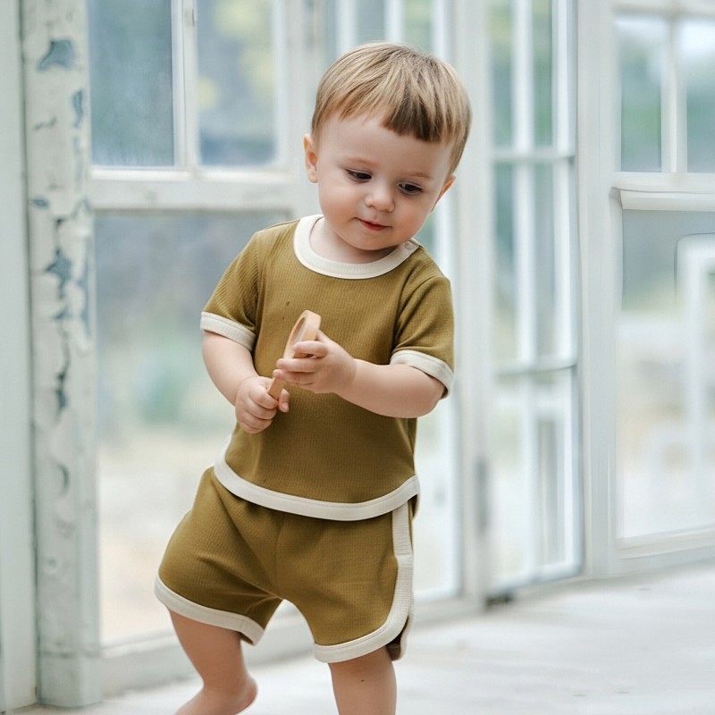 Children Sweatpants Supplier - Bamboo French Terry