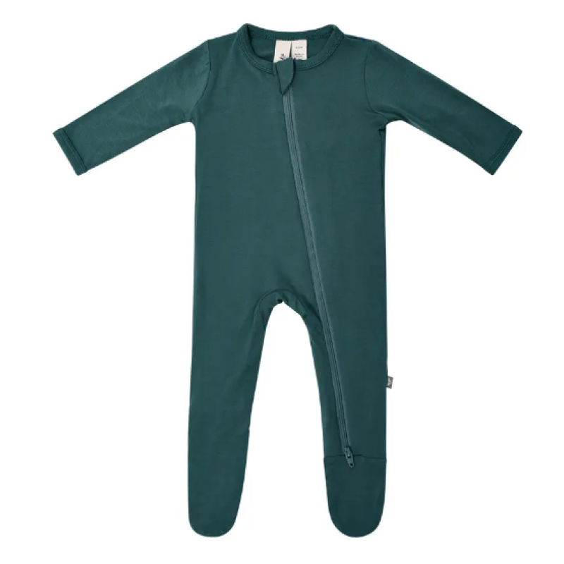 Baby Pajamas Manufacturer - Bamboo Footie Zipper Custom