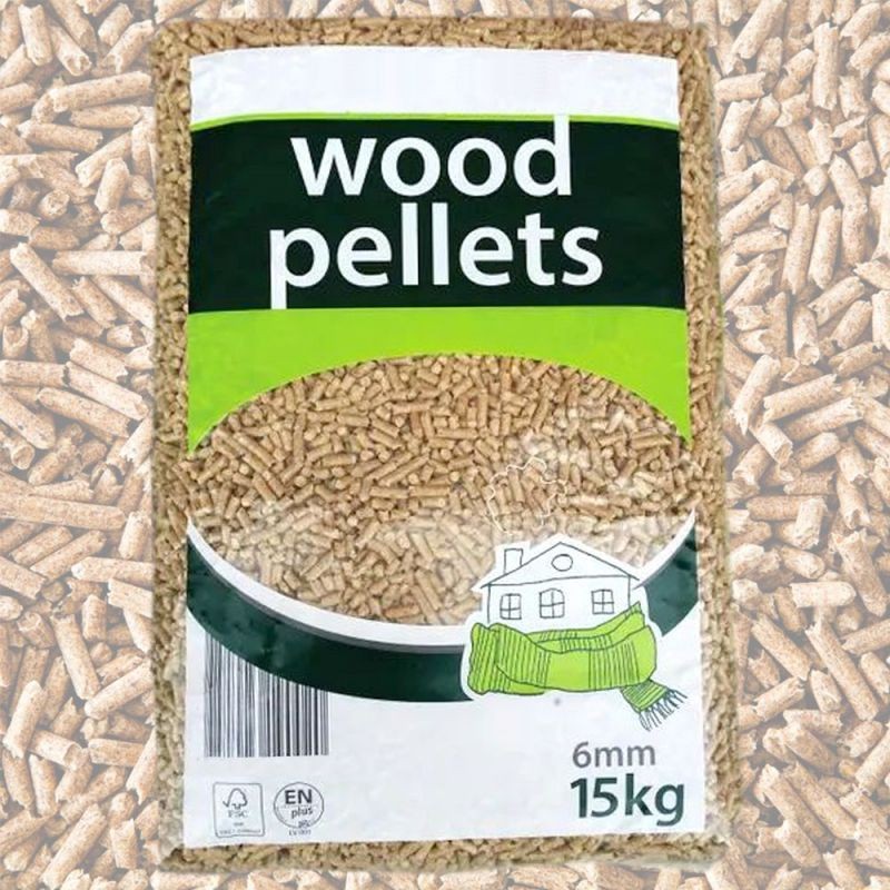 Wood Pellets Manufacturer - 15kg Bag Export