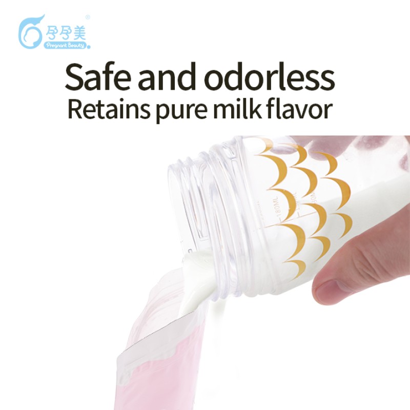 Milk Storage Bags Manufacturer - 200mL Portable Freezable BPA-free