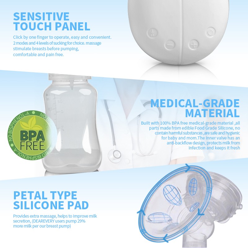 Silent Milk Pump Supplier - Comfortable Safe Portable