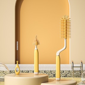 Manual Cleaner Manufacturer - Handheld Silicon Straw Brush