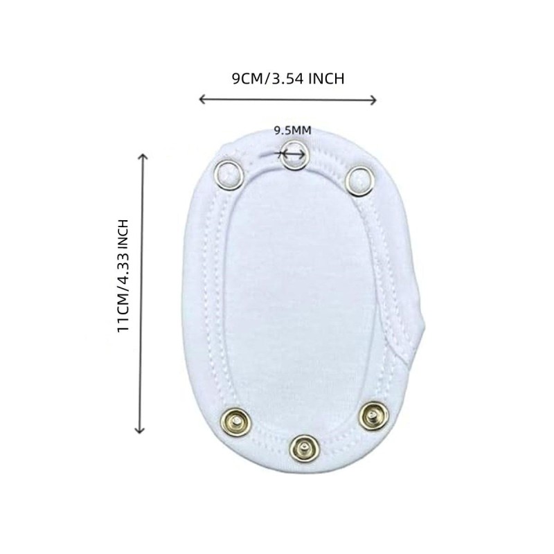 Bodysuit Extender Manufacturer - Cotton Snap Patch