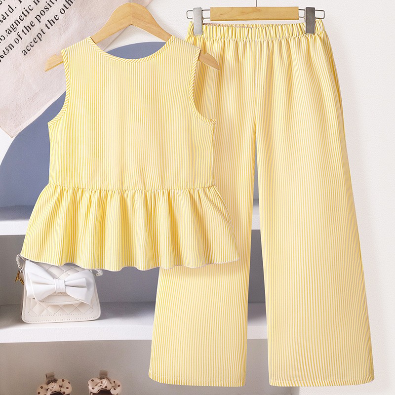 Korean Set Manufacturer - Sleeveless Lace Vest