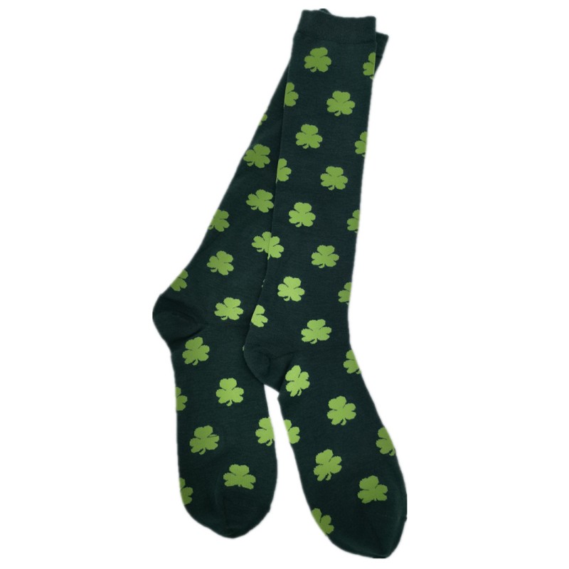 St Patrick Socks Factory - Shamrock Long Stocking