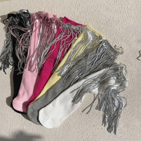 Sequin Socks Manufacturer - Tassels Bling Fringe