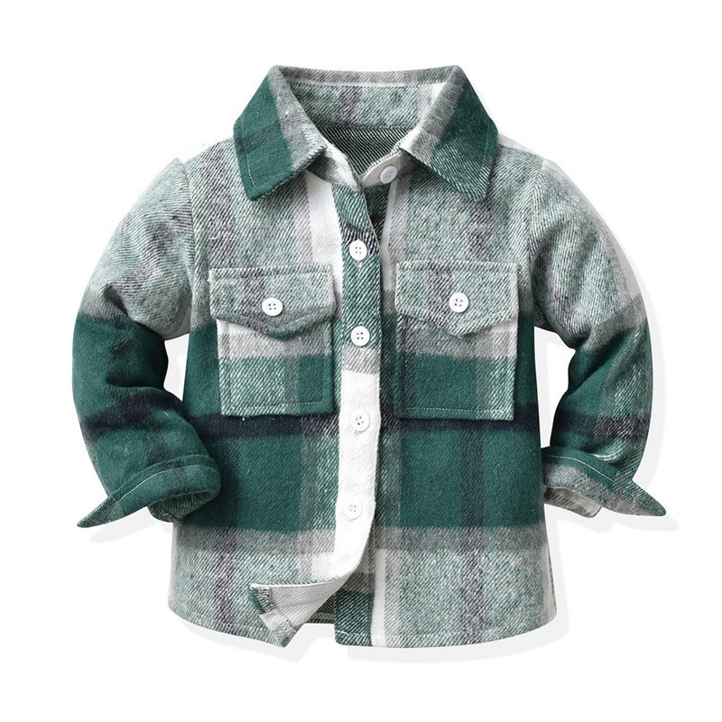 Plaid Cardigan Manufacturer - Single-Breasted Jacket