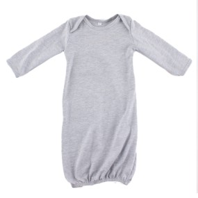 Sleeping Gown Supplier - Heather Grey Long