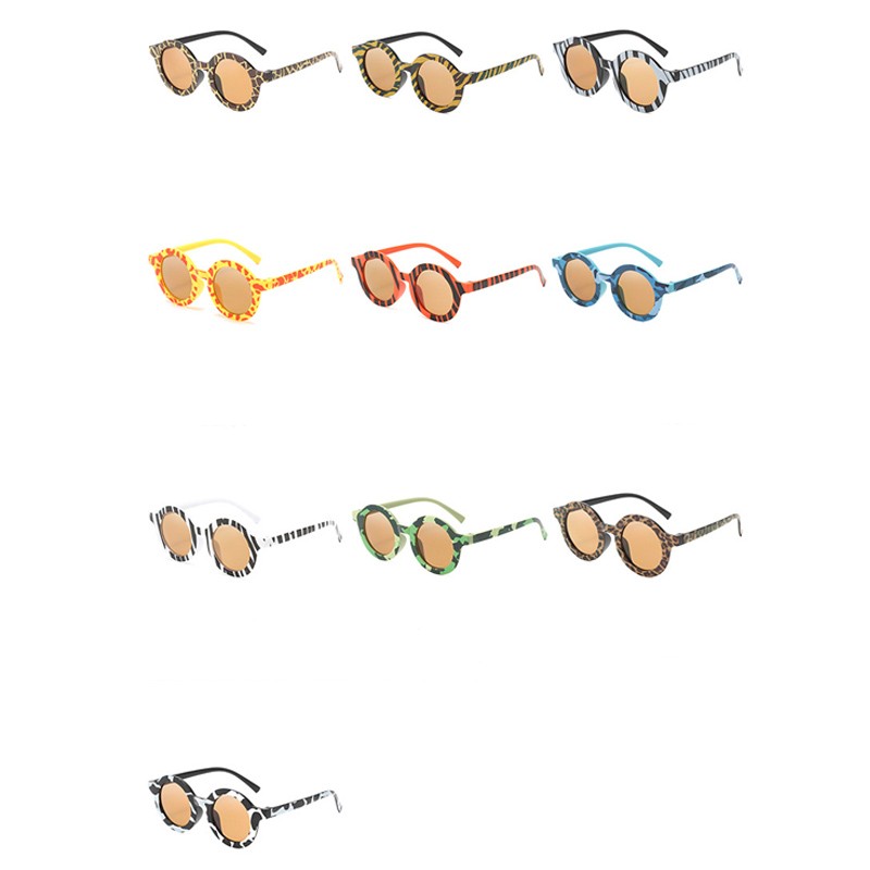 Plastic Sunglasses Manufacturer - Camouflage Round