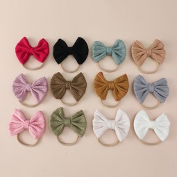 Nylon Headband Manufacturer - Stretchy Bow Turban