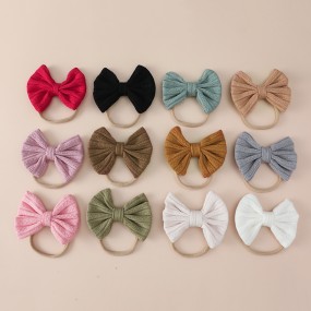 Nylon Headband Manufacturer - Stretchy Bow Turban